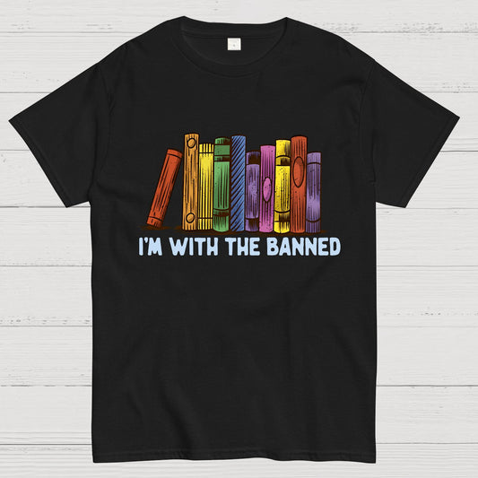 I'M With The Banned Geek T-Shirt