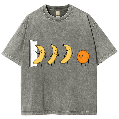 Knock Knock Funny Vintage Distressed T-shirt