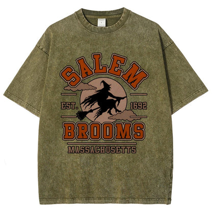 SALEM BROOMS Vintage Distressed T-shirt