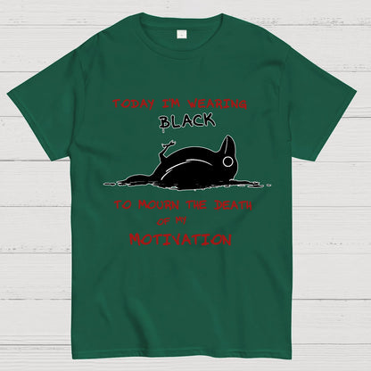 Today I'm wearing black Geek T-Shirt