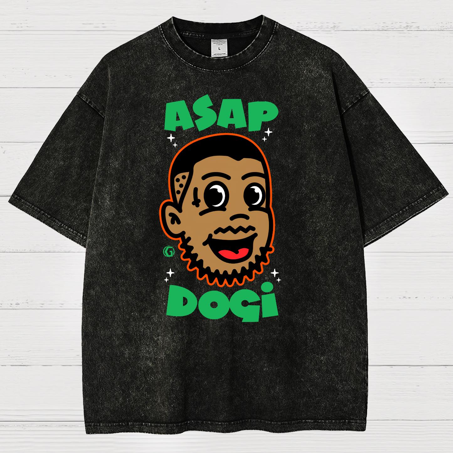 Asap Dogi! Sarcasm Vintage Distressed T-shirt