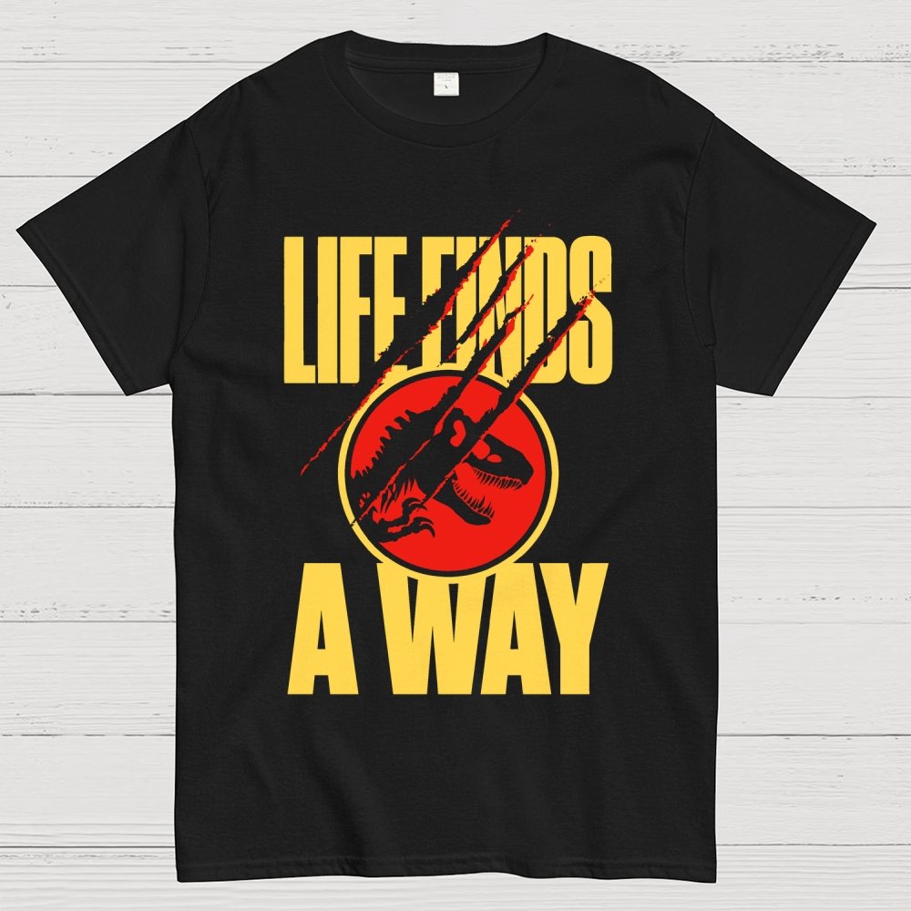 Life Finds A Way Unisex Geek T-Shirt