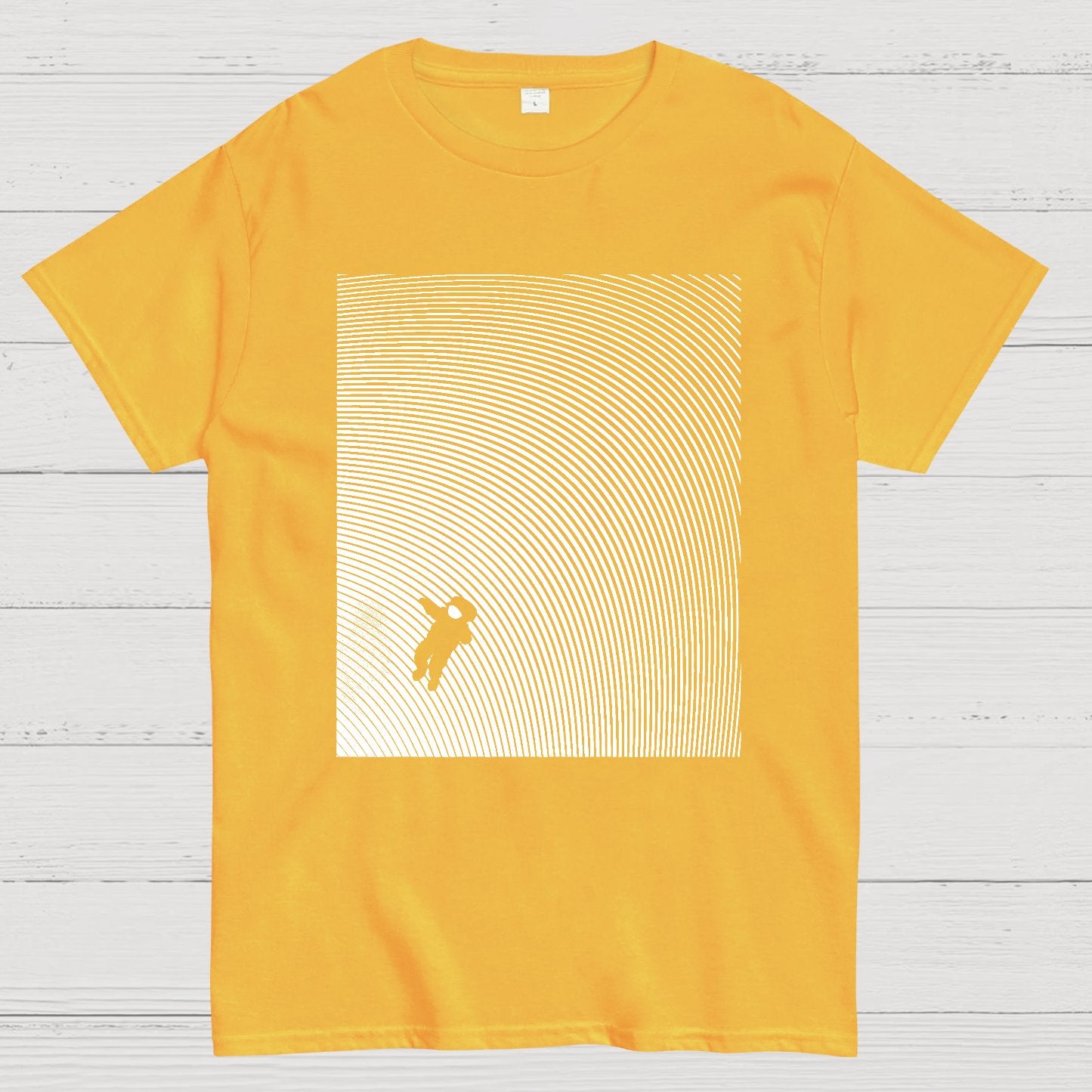 Floating in Space Geeky T-Shirt