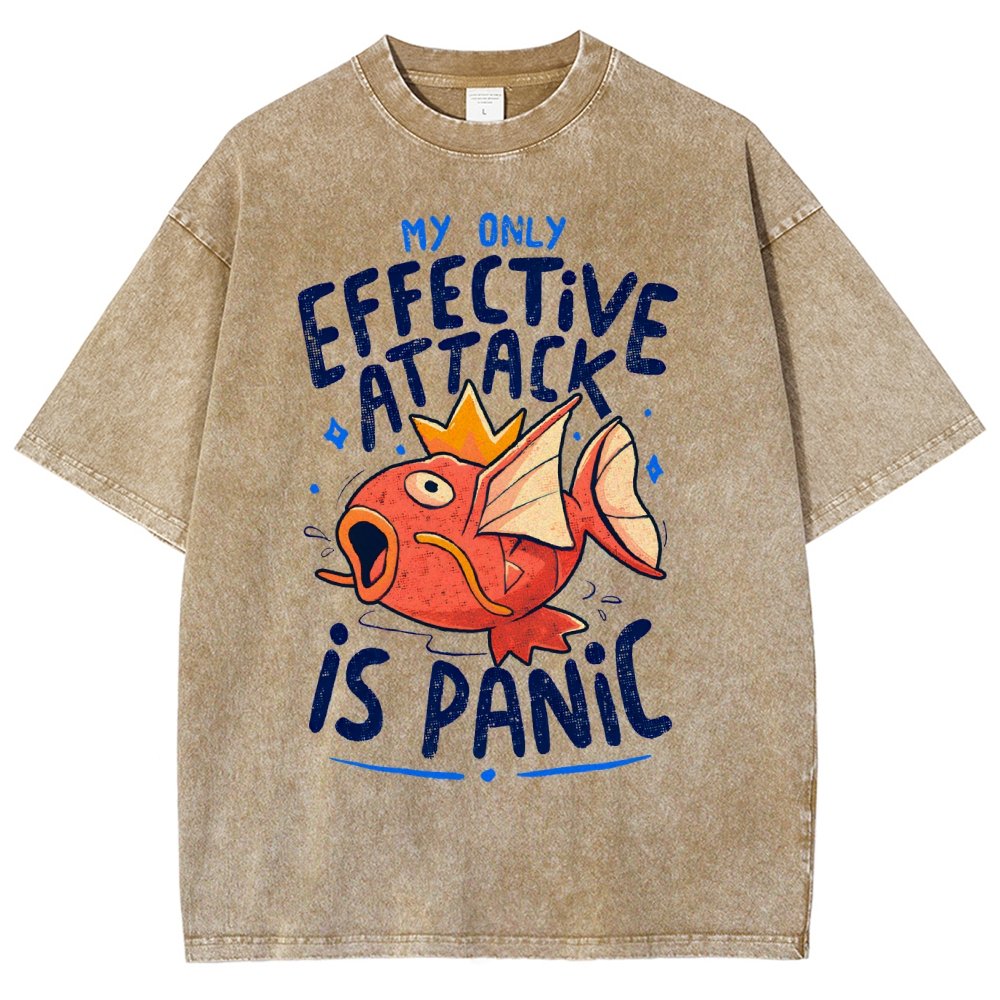 Panic Attack Vintage Distressed T-shirt