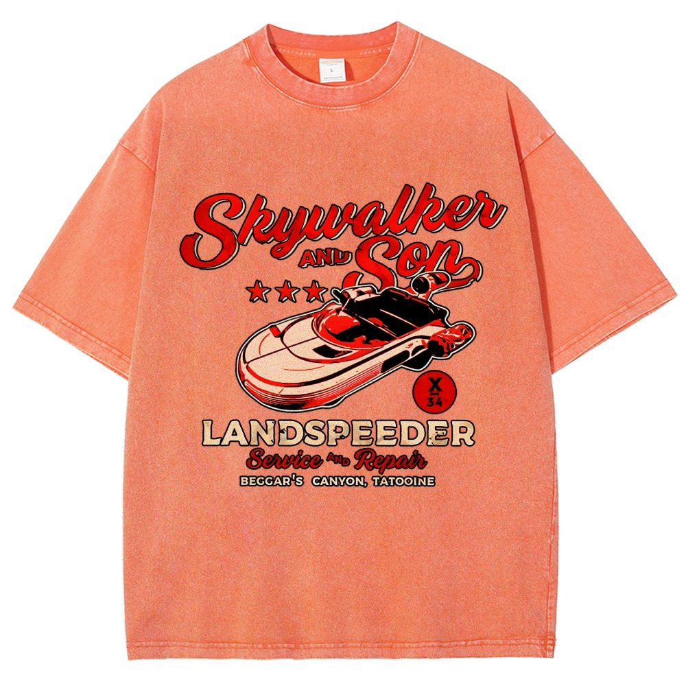 Speeder Shop Vintage Distressed T-shirt