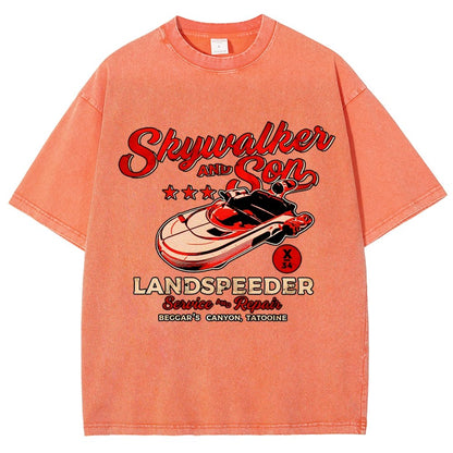 Speeder Shop Vintage Distressed T-shirt