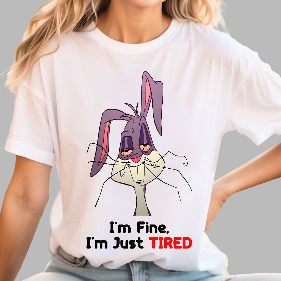 I'm Fine, I'm Just Tired Geek T-Shirt