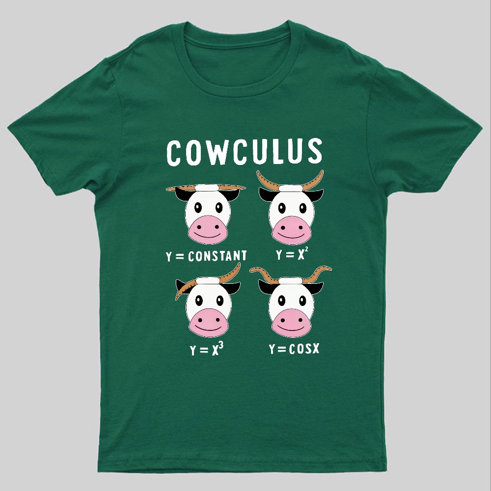 Cowculus Funny Math Geeky T-Shirt