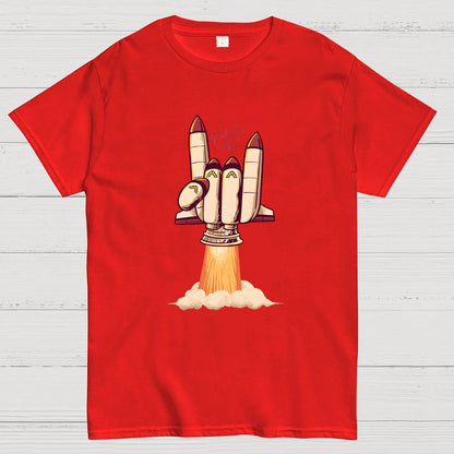Rock On Rocket  Geeky T-Shirt