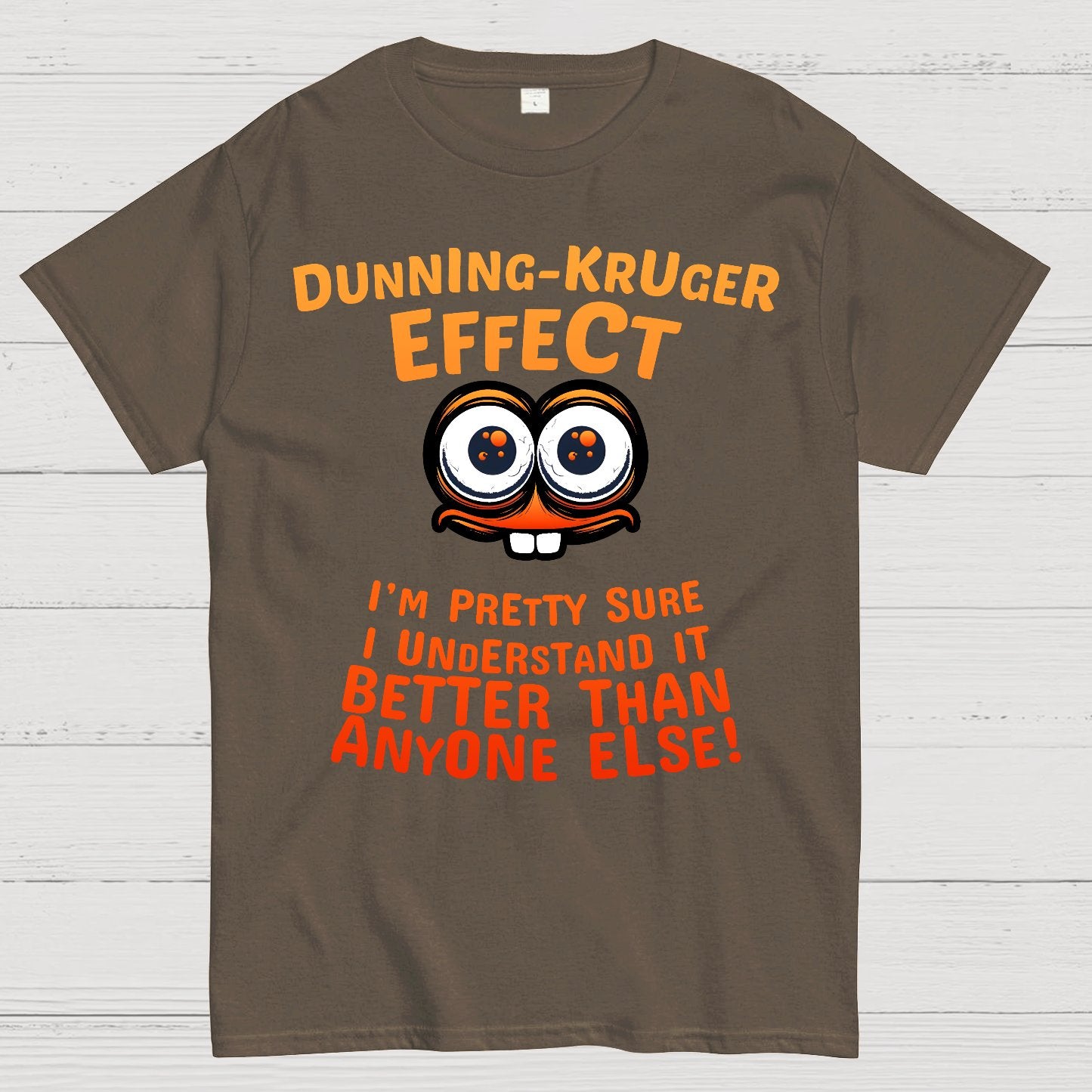 Dunning-Kruger-Effekt Geek T-Shirt