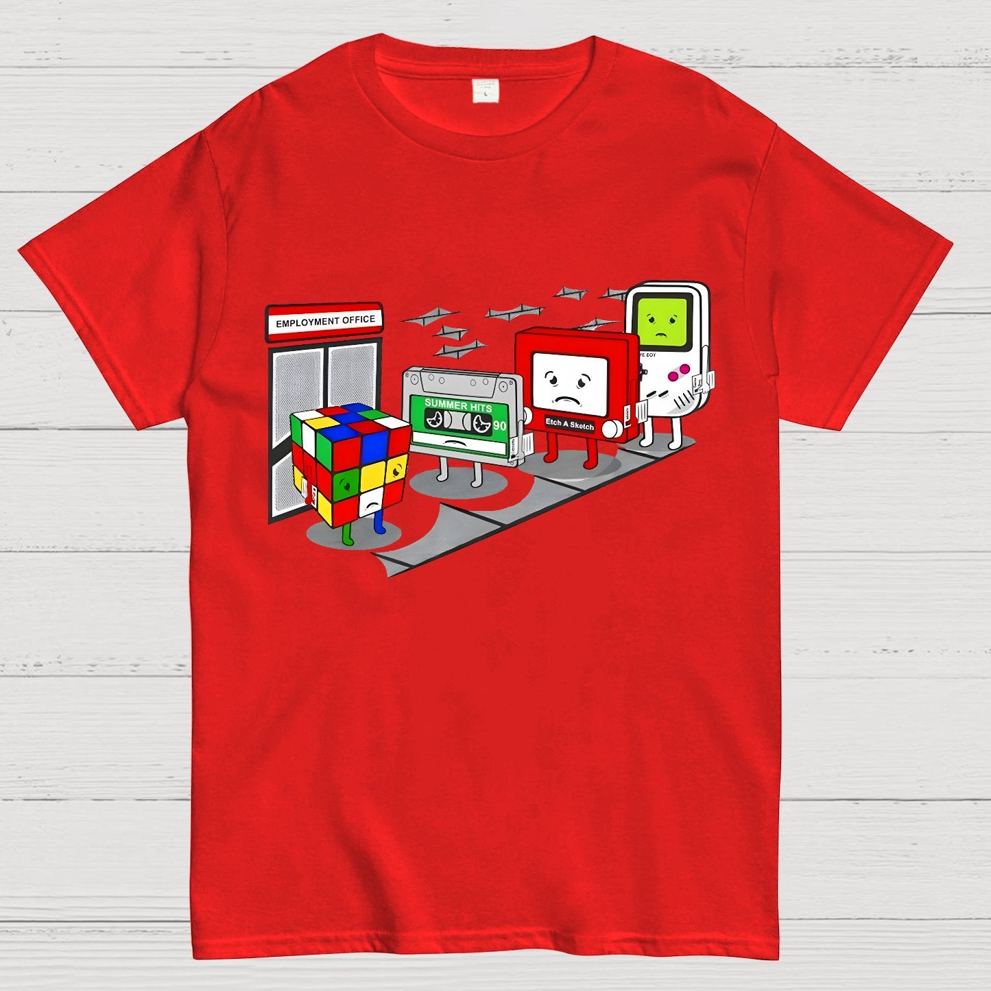 Employment Office-Humor And Satire Geek T-Shirt