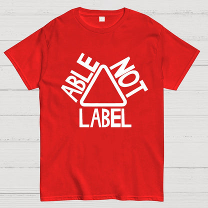 See the Able Not the Label Awareness Geek T-Shirt