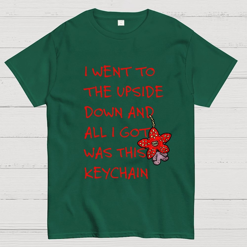 Upside Down Keychain Geek T-Shirt
