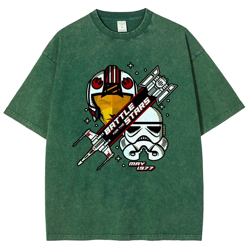 Battle for the Stars Vintage Distressed T-shirt