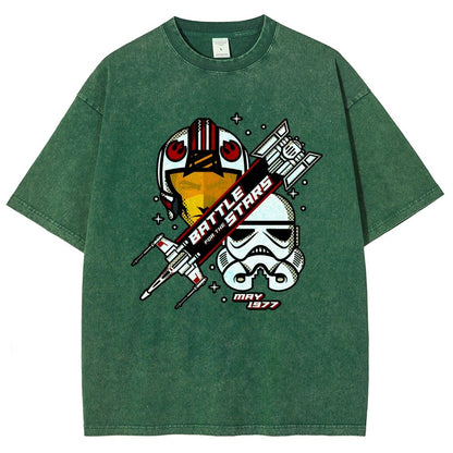 Battle for the Stars Vintage Distressed T-shirt