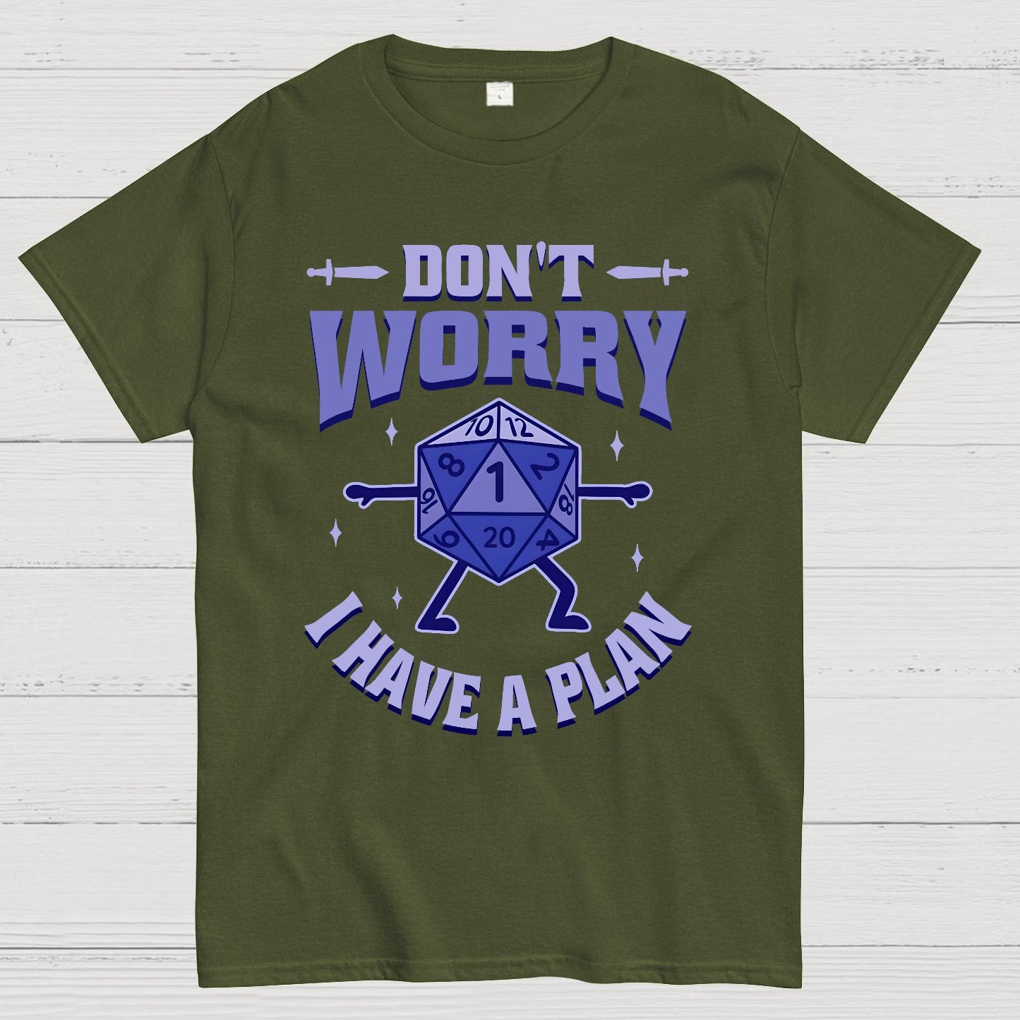 Don't Worry I Have A Plan Geek T-Shirt