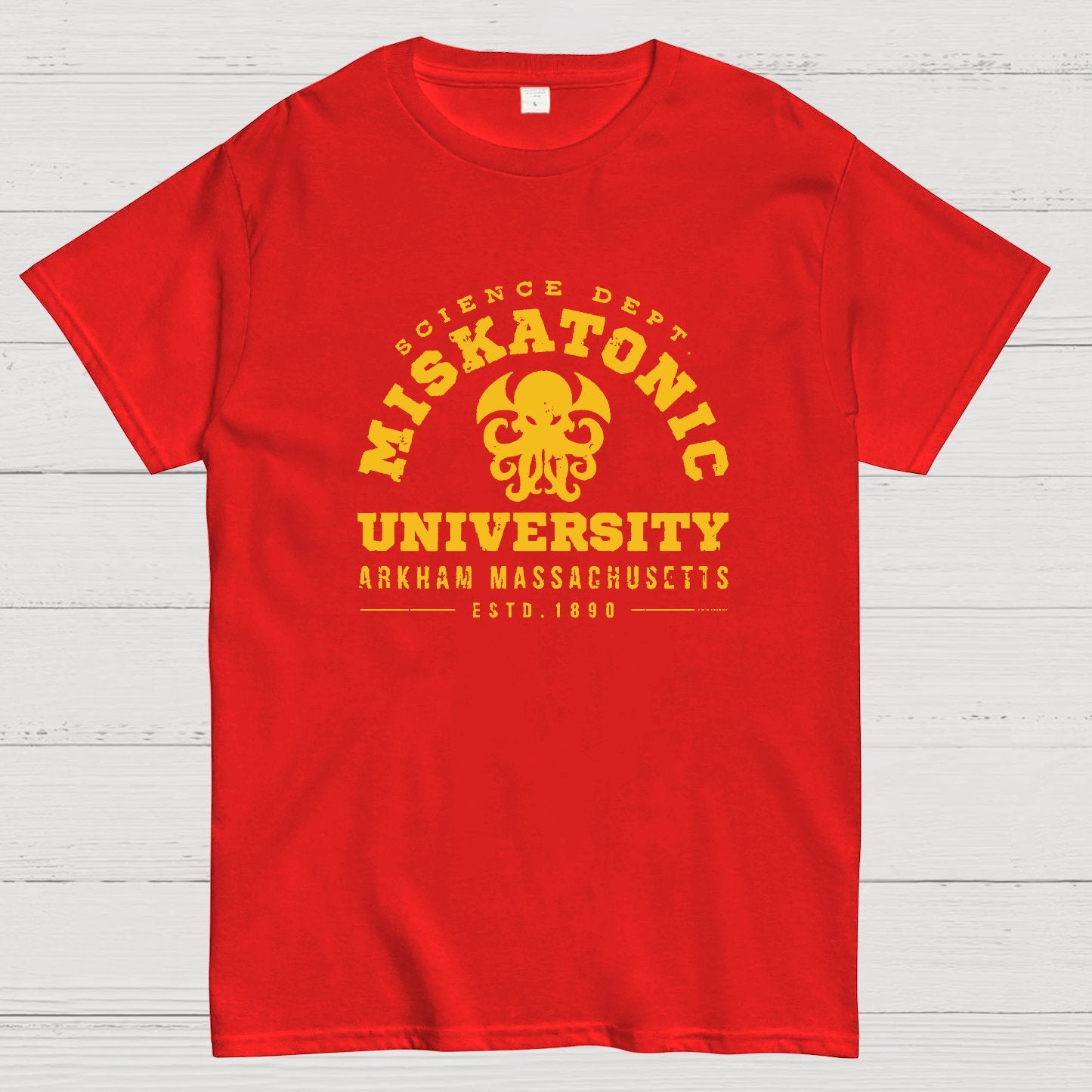 Mystic University Science Geeky T-Shirt