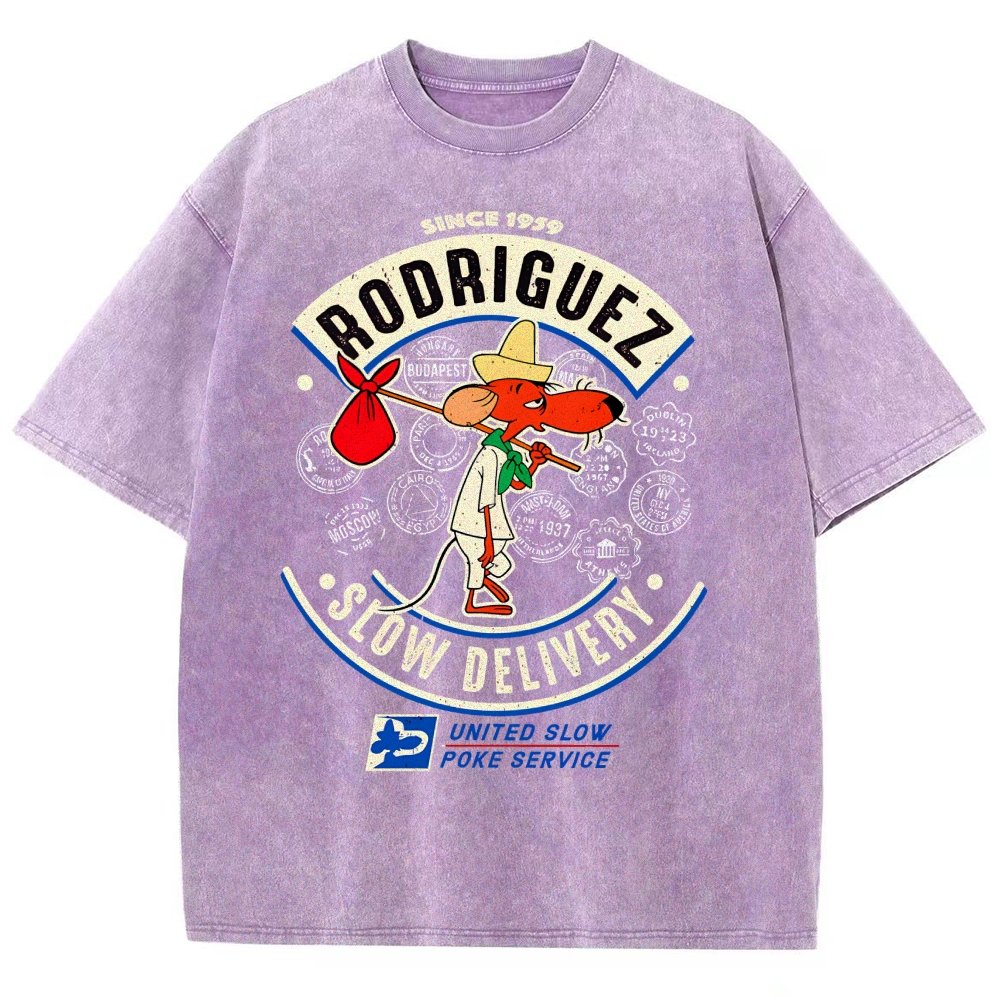 Slowpoke Delivery Service Vintage Distressed T-shirt