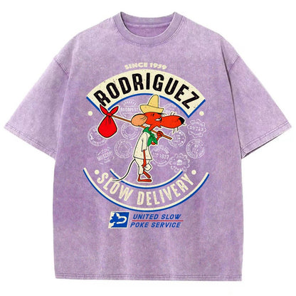 Slowpoke Delivery Service Vintage Distressed T-shirt