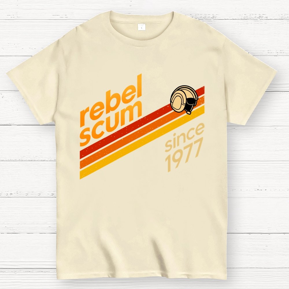Vintage Scum Old School Scum Since 1977 Geek T-Shirt