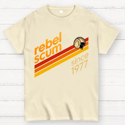 Vintage Scum Old School Scum Since 1977 Geek T-Shirt