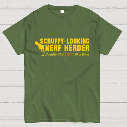 Scruffy Maverick Geek T-Shirt