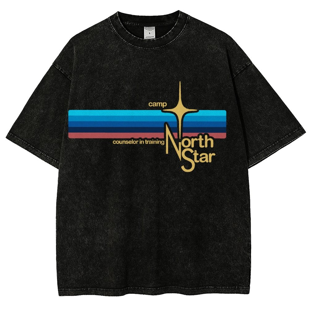 Camp North Star Vintage Distressed T-shirt