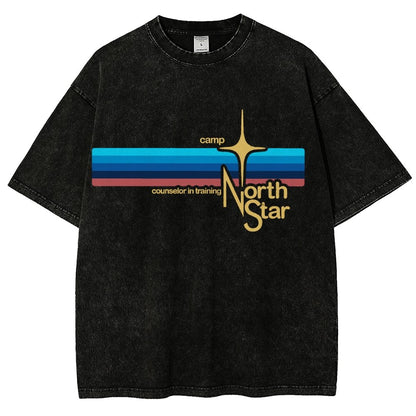 Camp North Star Vintage Distressed T-shirt