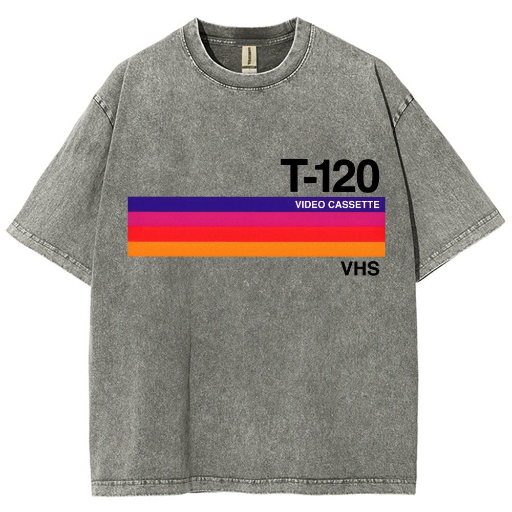 Dusk Video Cassette VHS Vintage Distressed T-shirt