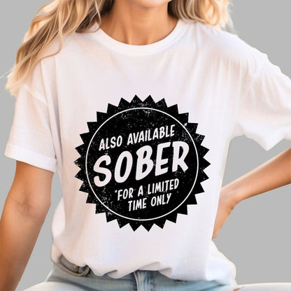 Also Available Sober Geek T-Shirt