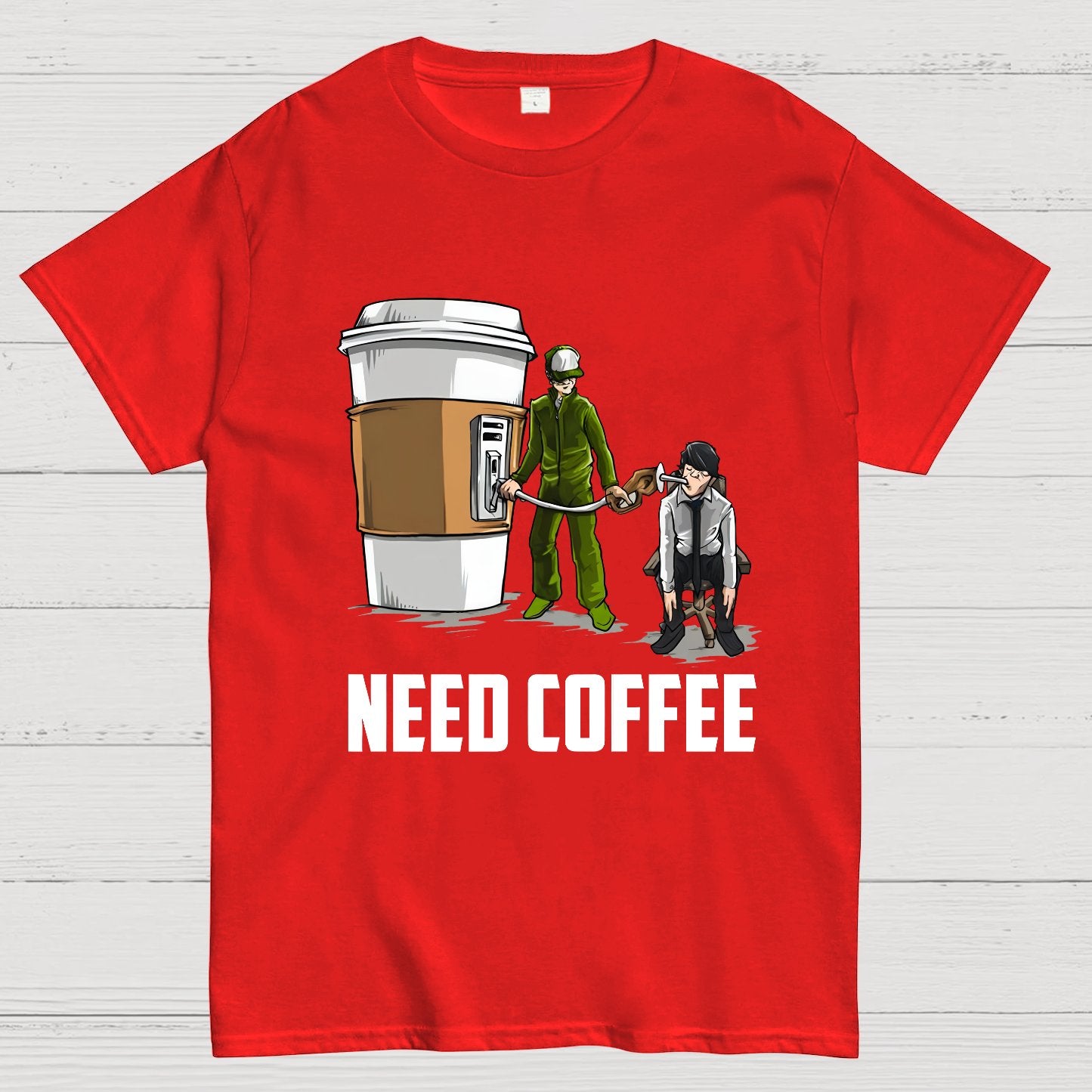 Need Coffee Nerdy T-Shirt