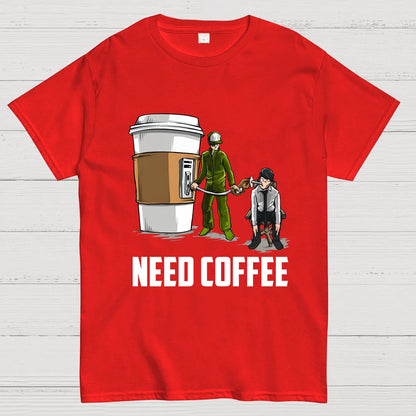 Need Coffee Nerdy T-Shirt