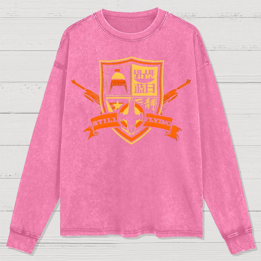 Vintage Smugglers Voyager Washed Long Sleeve Tee