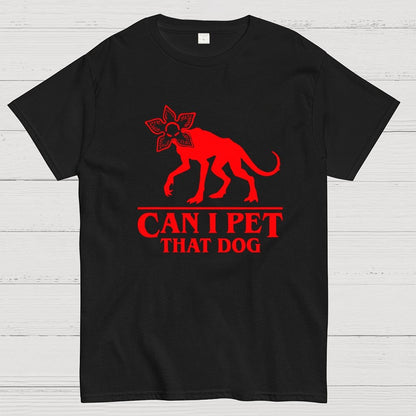 Can I Pet That Dog Demo gorgo Devil Geek T-Shirt