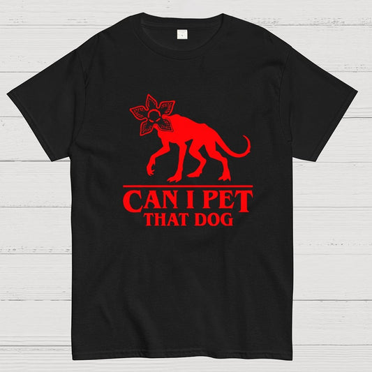 Can I Pet That Dog Demo gorgo Devil Geek T-Shirt
