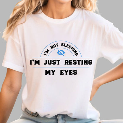 Just Resting My Eyes Geek T-Shirt