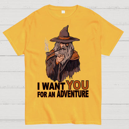 I Want You For An Adventure Geek T-Shirt