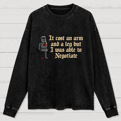 The Negotiation Washed Long Sleeve Tee