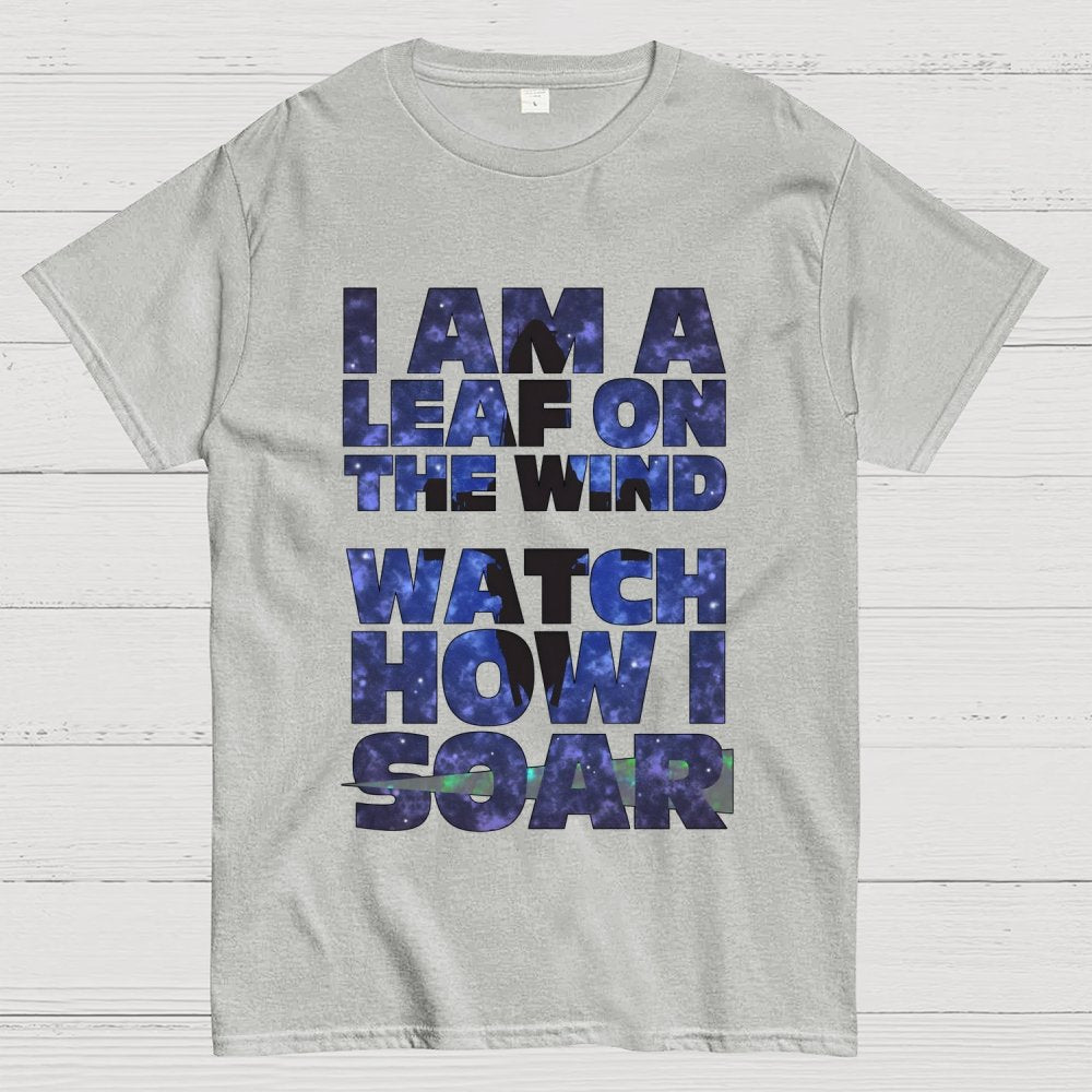 Leaf on the Wind Unisex Geek T-Shirt