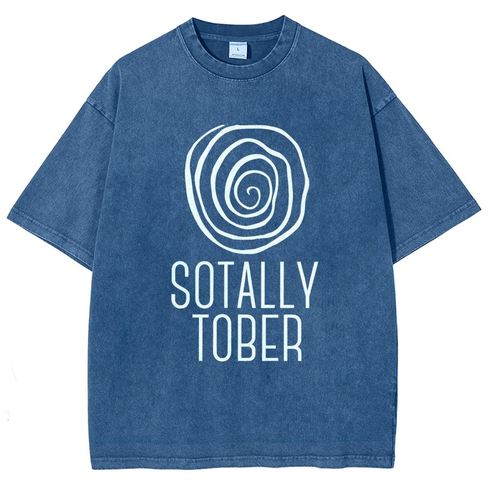 Sotally Tober Vintage Distressed T-shirt