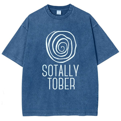 Sotally Tober Vintage Distressed T-shirt