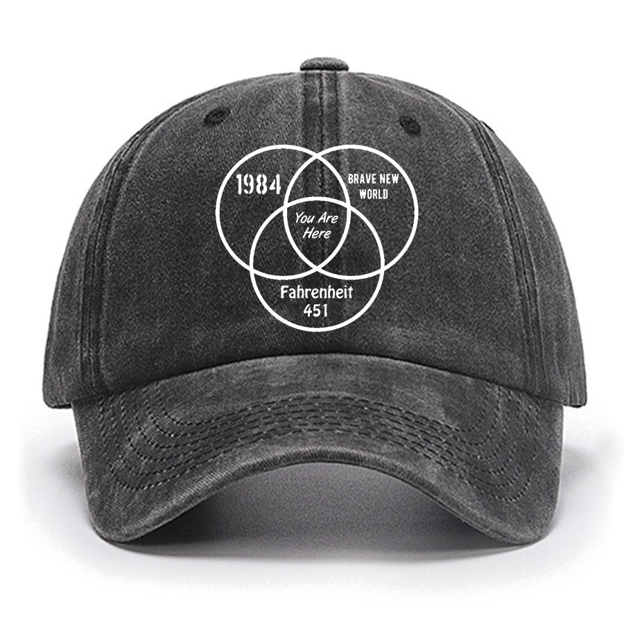 You Are Here Geek Cotton Hat