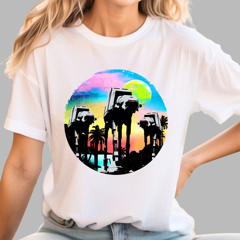 Retro Walker Adventure Geek T-Shirt