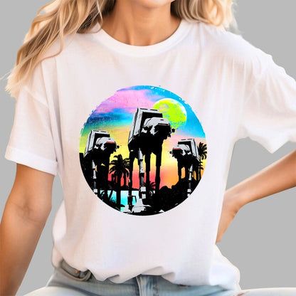 Retro Walker Adventure Geek T-Shirt