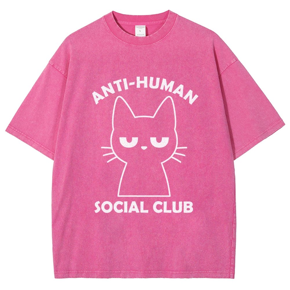 Anti-Human Social Club Vintage Distressed T-shirt