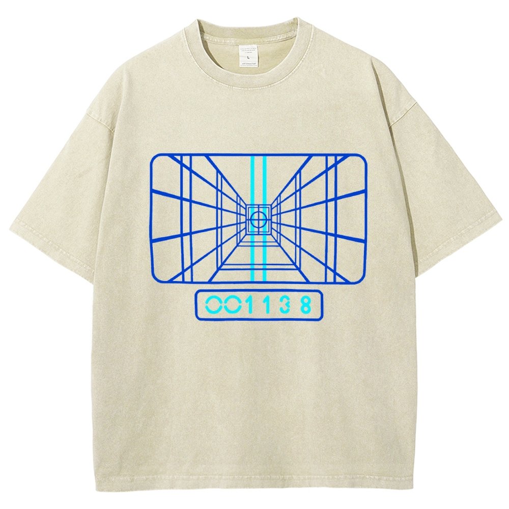 Stay On Target Vintage Distressed T-shirt