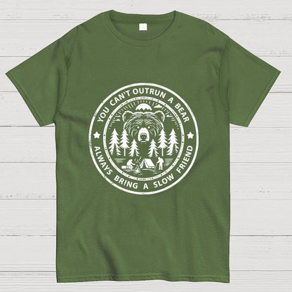 You Can't Outrun A Bear Geek T-Shirt