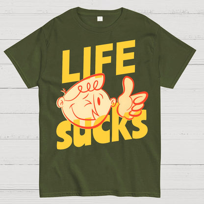 Life Sucks Geek T-Shirt