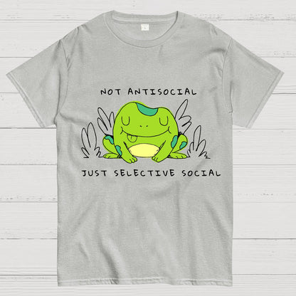Not antisocial... Just selective social Geek T-Shirt
