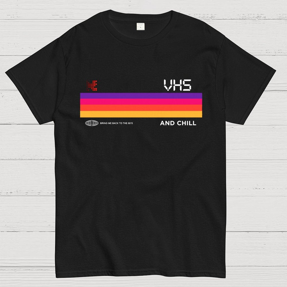 Vhs And Chill Geek T-Shirt